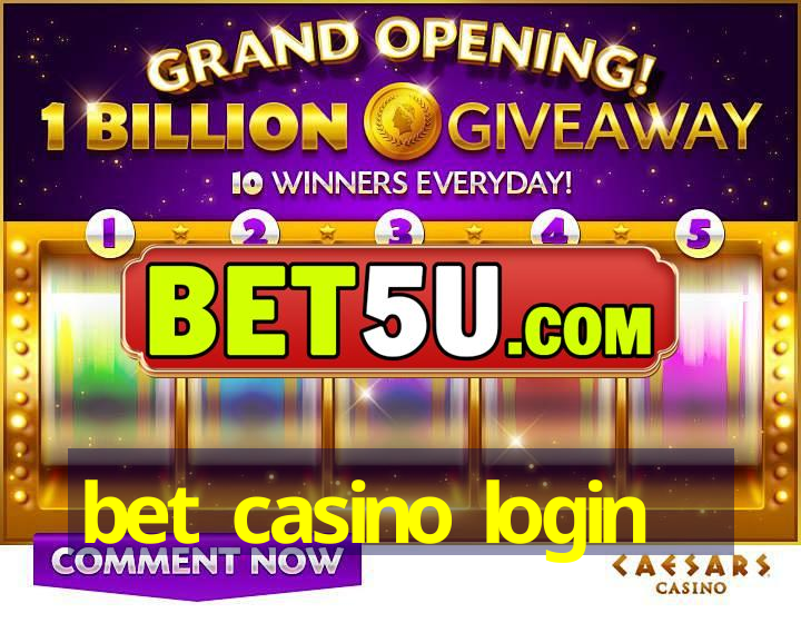 bet casino login